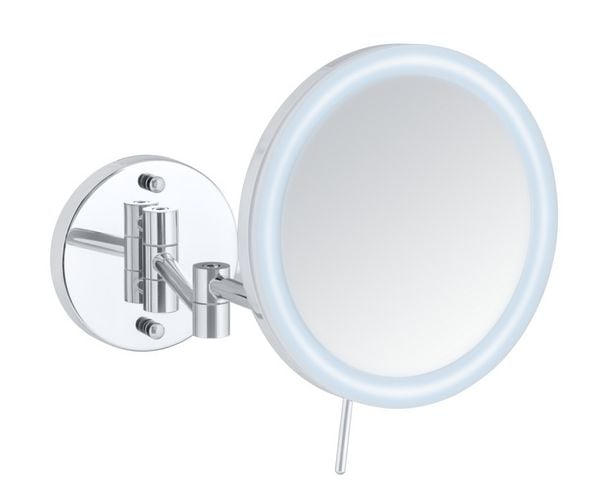 Produktbild: Power-Loc&reg; LED Wandspiegel Aura, Befestigen ohne bohren