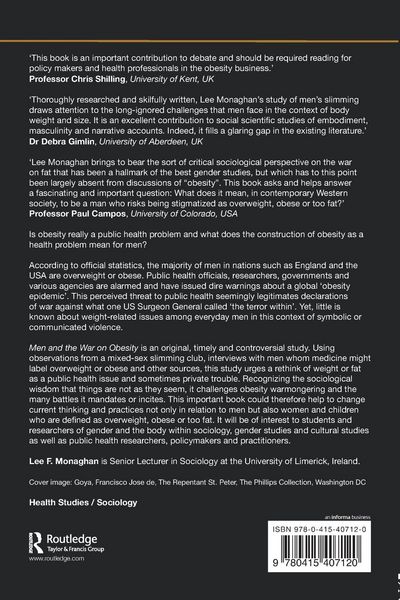 Produktbild: Men and the War on Obesity