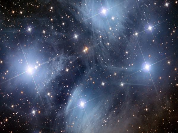 Produktbild: CALVENDO Puzzle Plejaden M45 | 1000 Teile Lege-Gr&ouml;&szlig;e 64 &times; 48 cm Foto-Puzzle f&uuml;r gl&uuml;ckliche Stunden