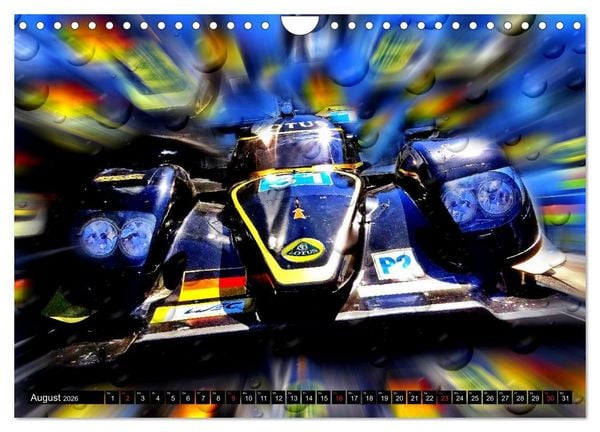 Produktbild: Automobil Voiture Car (Wandkalender 2026 DIN A4 quer), CALVENDO Monatskalender
