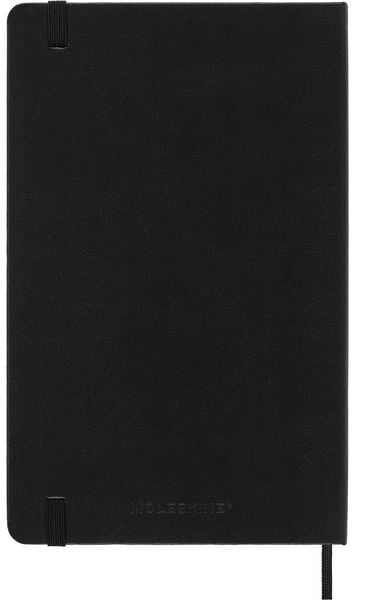 Produktbild: Moleskine Notizbuch, Large/A5, Kariert, Fester Einband, Schwarz