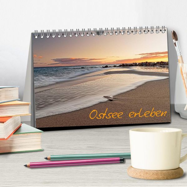 Produktbild: Ostsee erleben (Tischkalender 2026 DIN A5 quer), CALVENDO Monatskalender