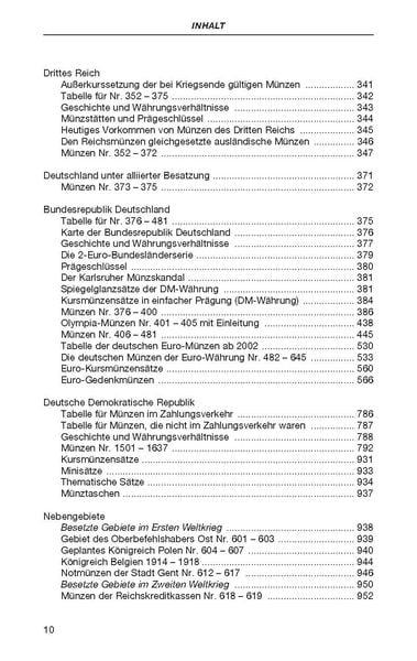 Produktbild: Die deutschen M&uuml;nzen seit 1871