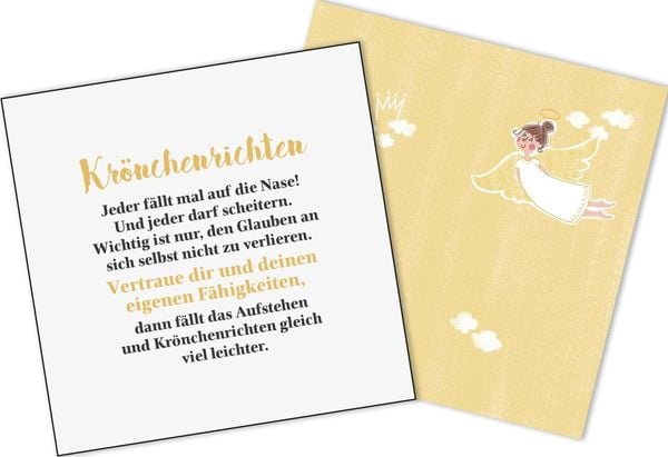 Produktbild: Mein kleines Schutzengelchen &ndash; 52 Mutmacher-Nachrichten f&uuml;r dich