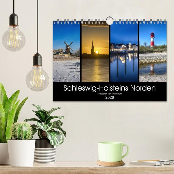 Produktbild: Schleswig-Holsteins Norden (Wandkalender 2026 DIN A4 quer), CALVENDO Monatskalender