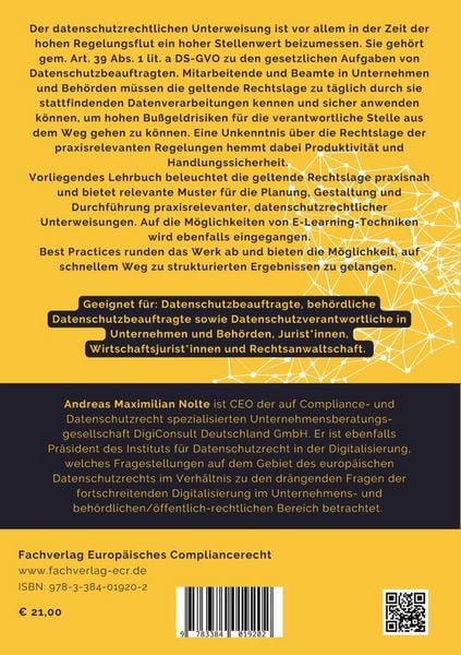 Produktbild: Die datenschutzrechtliche Unterweisung