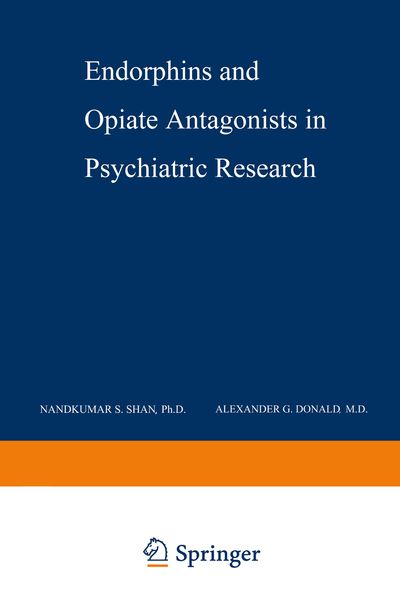 Produktbild: Endorphins and Opiate Antagonists in Psychiatric Research