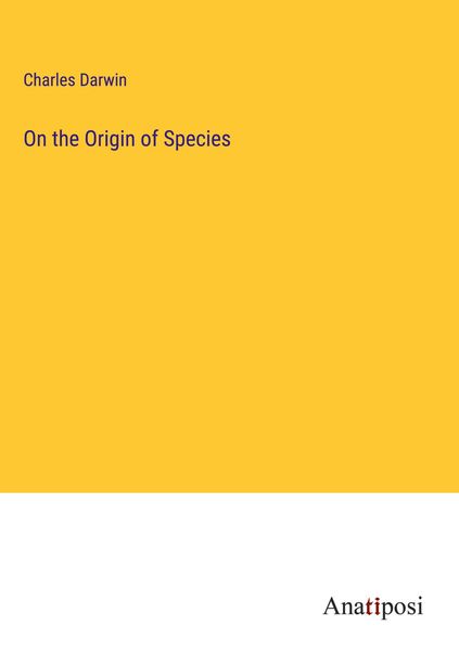 Produktbild: On the Origin of Species