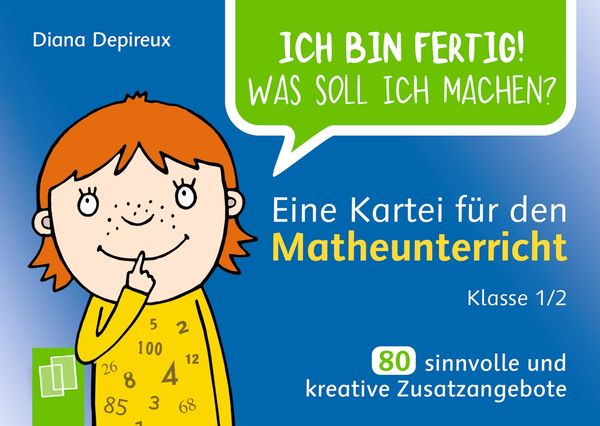 Produktbild: Eine Kartei f&uuml;r den Matheunterricht &ndash; Klasse 1/2
