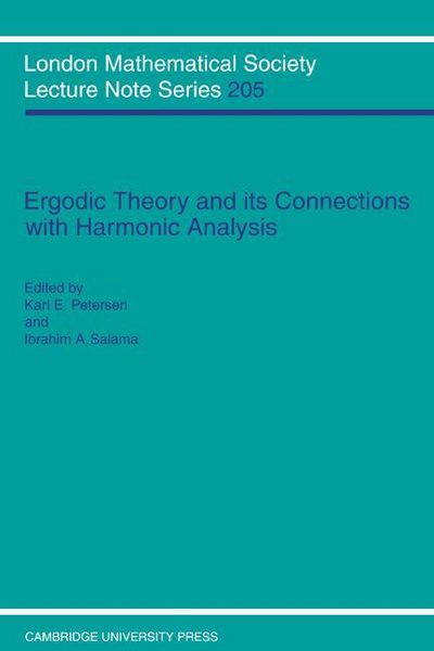 Produktbild: Ergodic Theory and Harmonic Analysis