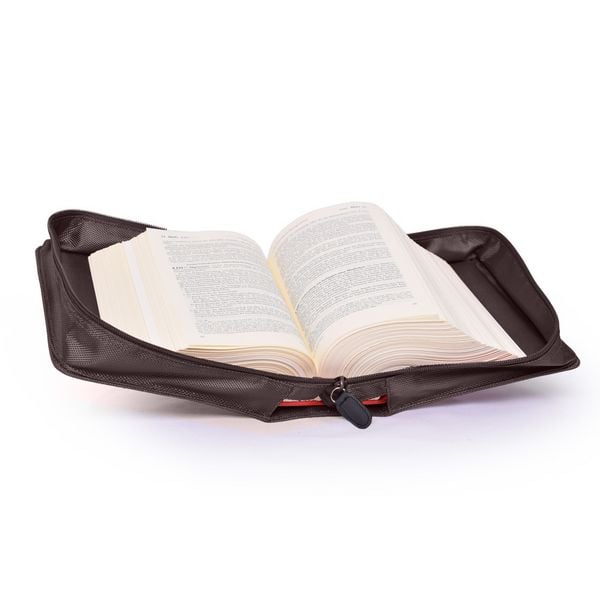 Produktbild: Buchh&uuml;llen-Tasche mit Buchst&uuml;tze