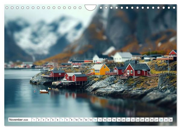 Produktbild: Die Welt in Klein (Wandkalender 2026 DIN A4 quer), CALVENDO Monatskalender