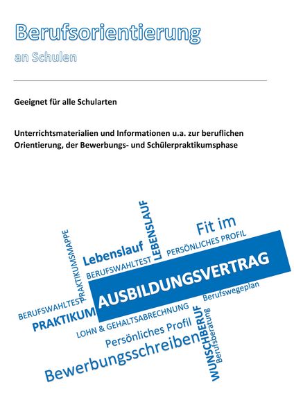 Berufsorientierung, Taschenbuch von Frank Mühlbauer, BoD – Books on Demand, 9783743181670