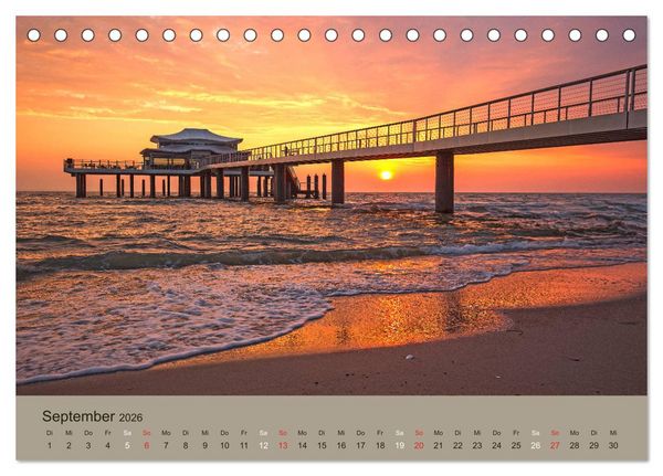 Produktbild: Lichtstimmungen im sch&ouml;nen Schleswig Holstein (Tischkalender 2026 DIN A5 quer), CALVENDO Monatskalender