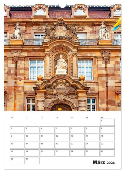 Produktbild: Stadt Speyer - Reiseplaner (Wandkalender 2026 DIN A3 hoch), CALVENDO Monatskalender