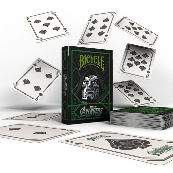 Produktbild: Bicycle&reg; Marvel Avengers Doomsday (Designer Spielkarten, Poker, Skat...)