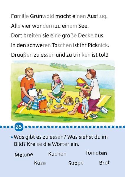 Produktbild: Lesen lernen 1. Klasse f&uuml;r Jungen und M&auml;dchen - Sommer, Ferien, Sonnenschein