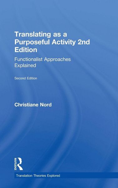 Produktbild: Translating as a Purposeful Activity