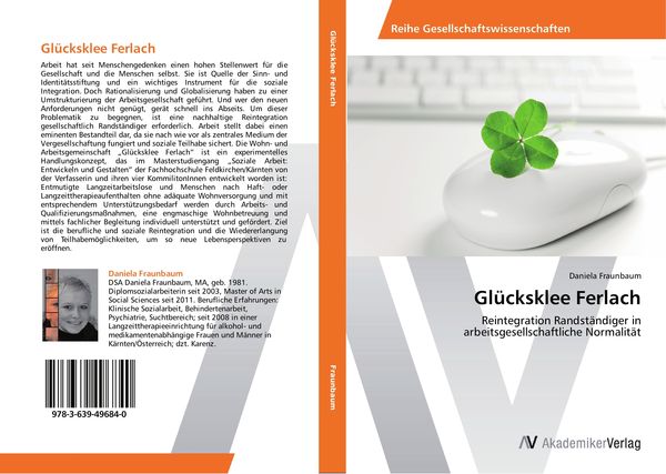 Glücksklee Ferlach, Taschenbuch von Daniela Fraunbaum, AV Akademikerverlag, 9783639496840