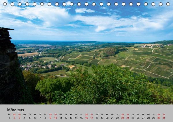 Produktbild: Zauberhaftes Franche Comt&eacute; (Tischkalender 2019 DIN A5 quer)