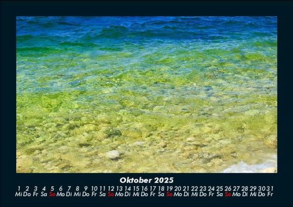 Produktbild: Sehnsucht nach Meer 2025 Fotokalender DIN A5