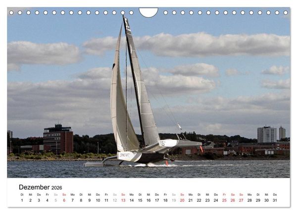 Produktbild: Gigantische Segel-Trimarane (Wandkalender 2026 DIN A4 quer), CALVENDO Monatskalender