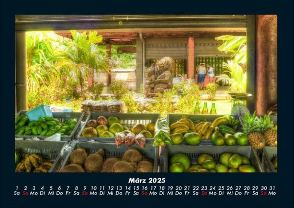Produktbild: Obstkalender 2025 Fotokalender DIN A4