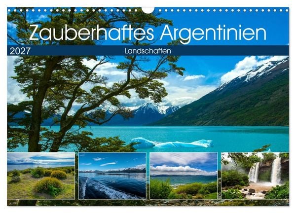 Produktbild: Zauberhaftes Argentinien (Wandkalender 2027 DIN A3 quer), CALVENDO Monatskalender