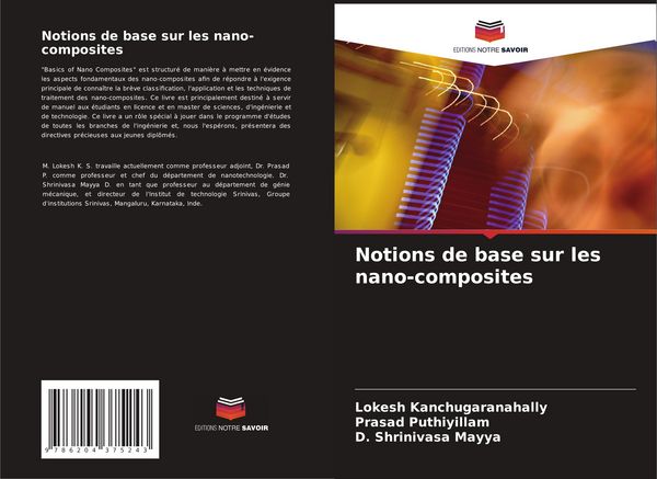 Produktbild: Notions de base sur les nano-composites