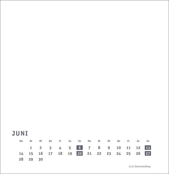 Produktbild: Premium-Bastelkalender wei&szlig; gro&szlig; 2027
