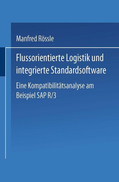 Produktbild: Flussorientierte Logistik und integrierte Standardsoftware