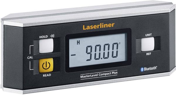 Laserliner MasterLevel Compact Plus 081.265A Digitale Wasserwaage mit Magnet 30mm