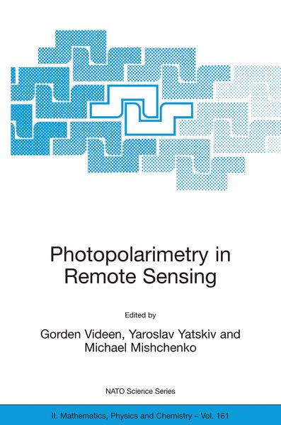 Produktbild: Photopolarimetry in Remote Sensing