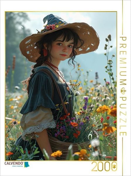 CALVENDO Puzzle Aprilzauber der Hexen | 2000 Teile Lege-Größe 90x67cm Foto-Puzzle für glückliche Stunden