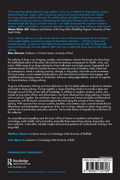 Produktbild: Drug Law Enforcement, Policing and Harm Reduction