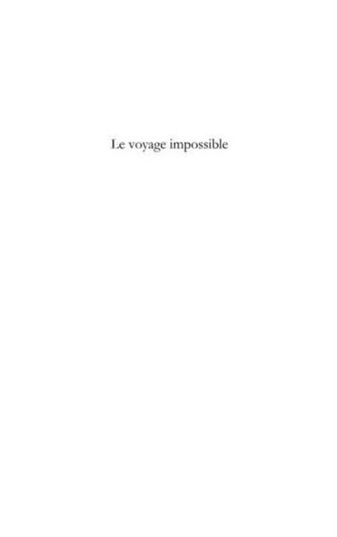 Produktbild: Voyage impossible Le
