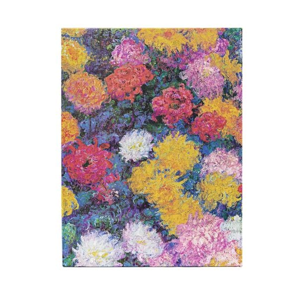 Produktbild: Hardcover Notizbuch, Monets Chrysanthemen, Ultra, Unliniert