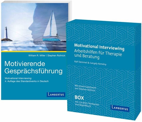 Produktbild: Motivierende Gespr&auml;chsf&uuml;hrung - Set mit Buch und Arbeitshilfenkarten