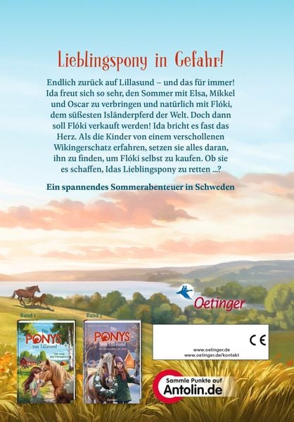 Produktbild: Die Ponys von Lillasund 2. Schatzsuche auf vier Hufen