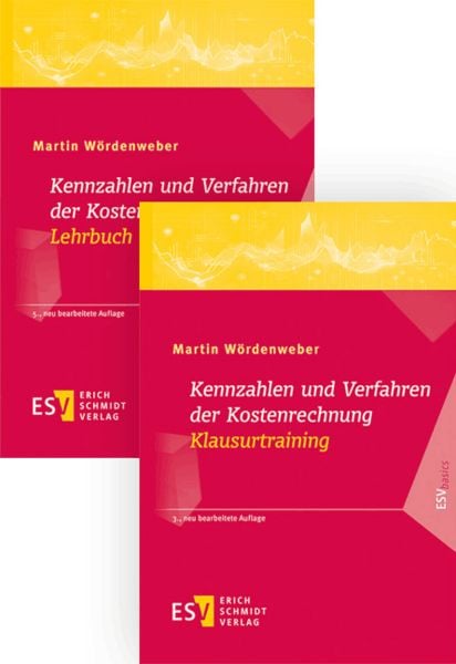 Produktbild: Paket aus den zwei B&uuml;chern: - - Kennzahlen und Verfahren der Kostenrechnung - Lehrbuch und - - Kennzahlen und Verfahren der Kostenrechnung - Klausurtraining