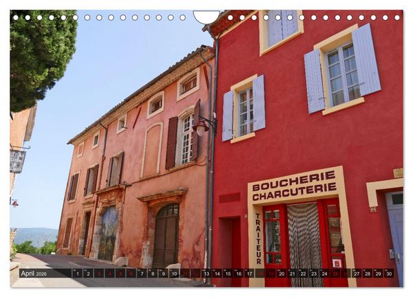 Produktbild: Spaziergang durch Roussillon (Wandkalender 2026 DIN A4 quer), CALVENDO Monatskalender