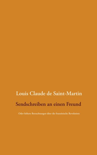 Produktbild: Sendschreiben an einen Freund