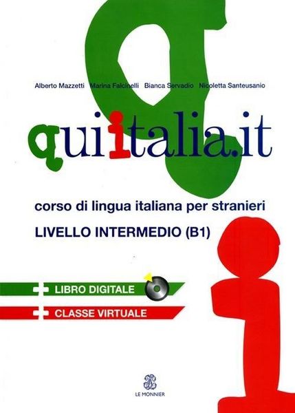 Produktbild: Qui Italia.it. Corso di lingua italiana per stranieri. Livello B1