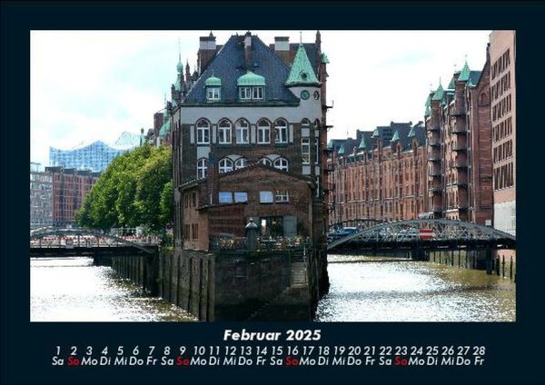 Produktbild: Hamburg 2025 Fotokalender DIN A5