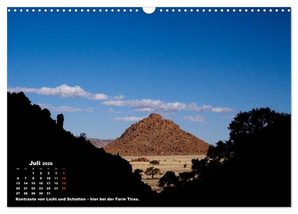 Produktbild: Namibia mal anders (Wandkalender 2026 DIN A3 quer), CALVENDO Monatskalender
