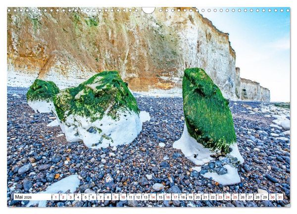 Produktbild: Normandie Die Farben der Ebbe (Wandkalender 2026 DIN A3 quer), CALVENDO Monatskalender