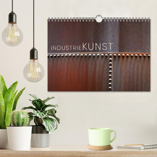 Produktbild: INDUSTRIEKUNST (Wandkalender 2026 DIN A4 quer), CALVENDO Monatskalender