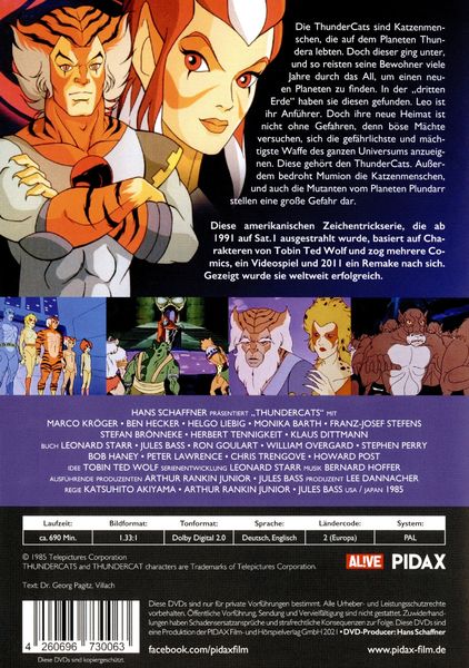 Engelhardt ThunderCats H Die starken Katzen aus dem All 
