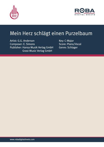 Produktbild: Mein Herz schl&auml;gt einen Purzelbaum