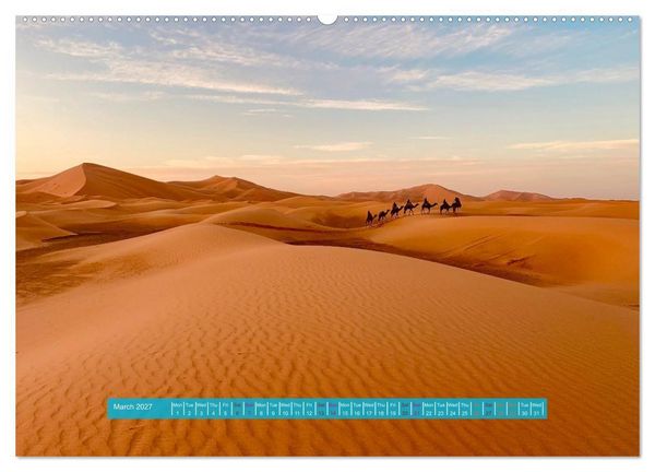 Produktbild: Travel the World &ndash; Beyond the Horizon (Wall Calendar 2027 DIN A2 landscape), CALVENDO 12 Month Wall Calendar